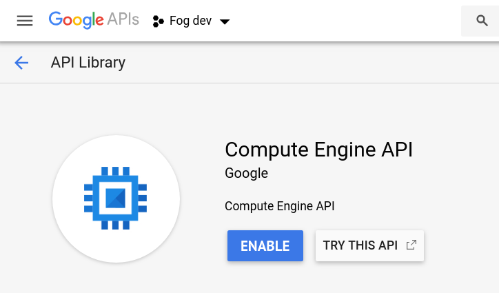 Enable API